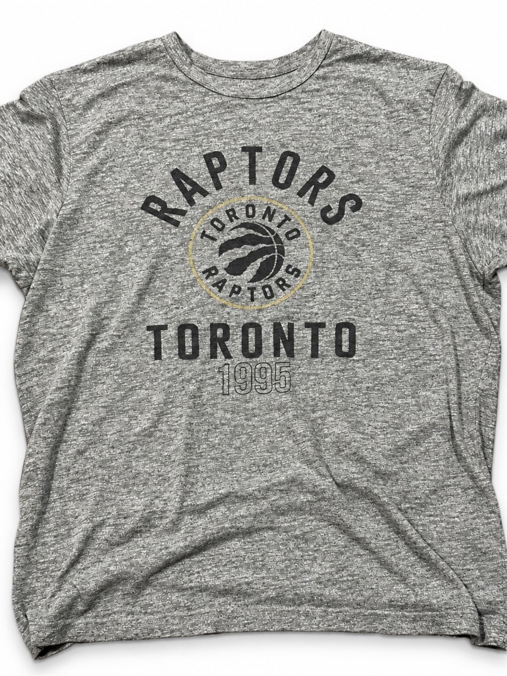 NBA Toronto Raptors Gray Basketball T-Shirt Men’s L
